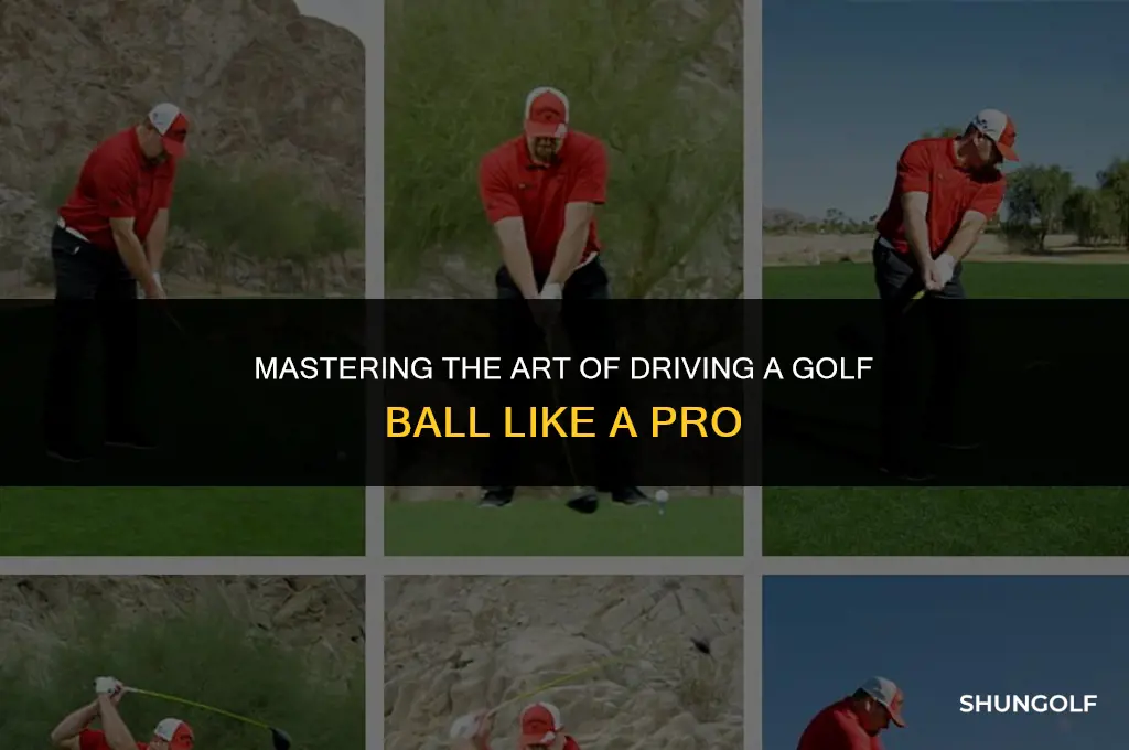 how to drive a golf ball like a pro