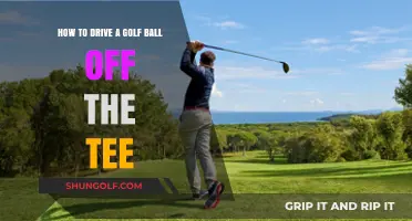 Mastering the Tee Shot: A Guide to Driving Golf Balls with Precision