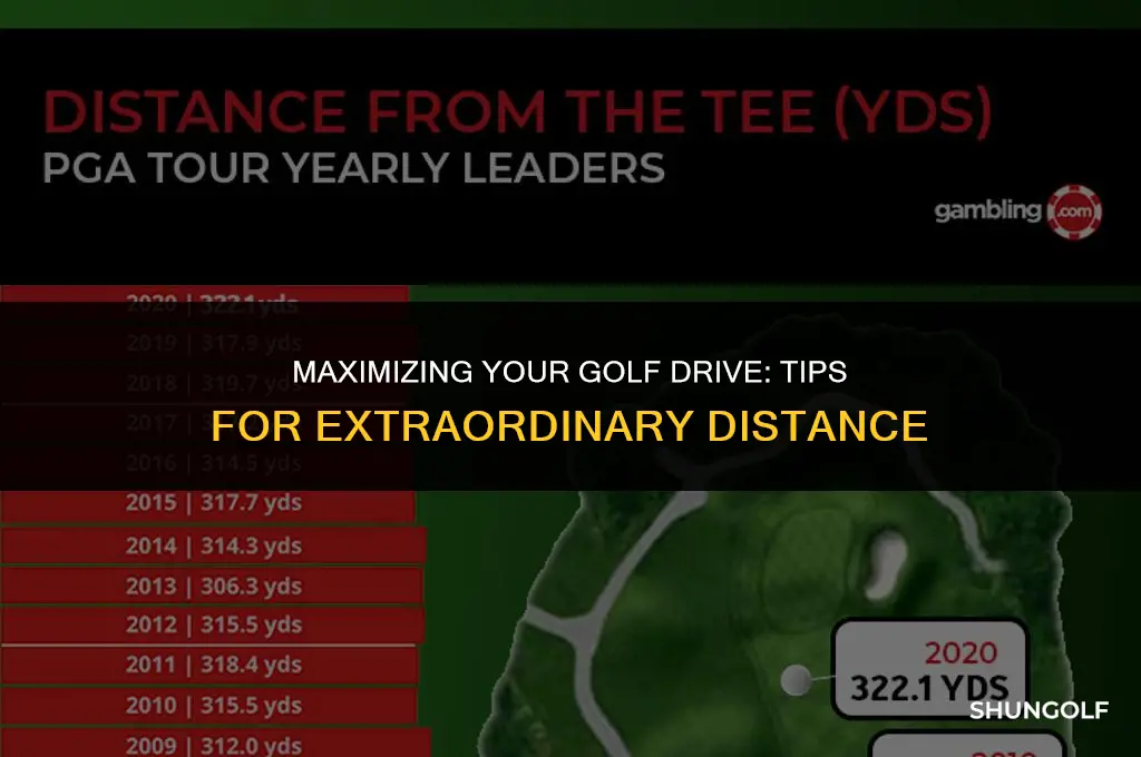 how to drive a golf ball really far