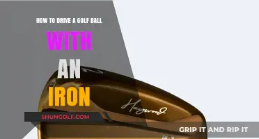 Mastering the Art of Driving a Golf Ball with an Iron