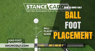 Mastering Your Golf Swing: The Importance of Proper Foot Placement