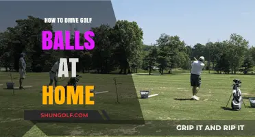 Mastering the Art of Driving Golf Balls at Home