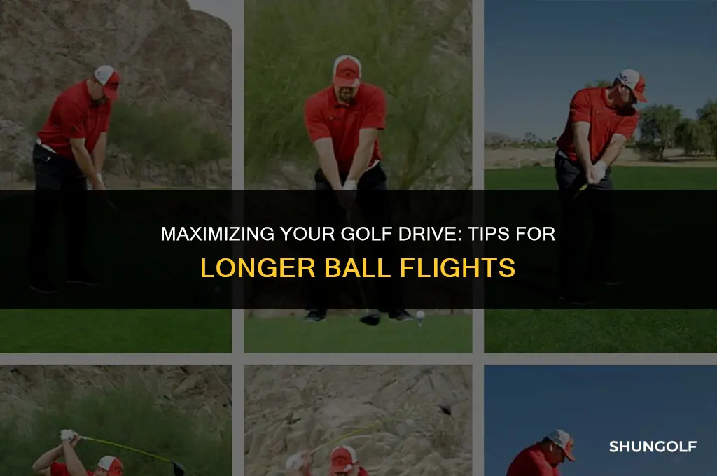 how to drive longer golf ball