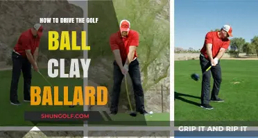 Mastering the Drive: Golf Ball and Clay Ballard Techniques