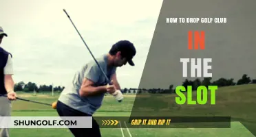 Mastering the Golf Swing: How to Drop Your Club in the Slot