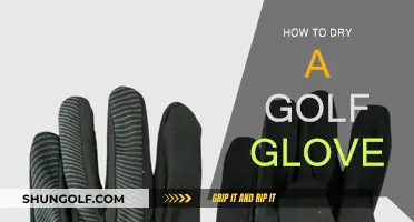 Drying Your Golf Glove: Quick and Easy Methods