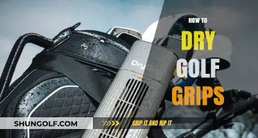 Revive Your Game: The Ultimate Guide to Drying Golf Grips
