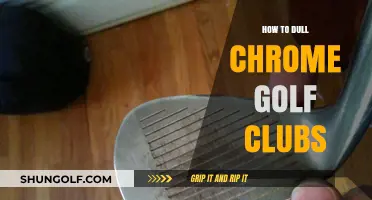 Dulling Chrome Golf Clubs: Simple Techniques for a Matte Finish