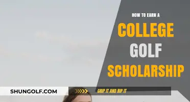 Mastering the Swing: Securing Your College Golf Scholarship