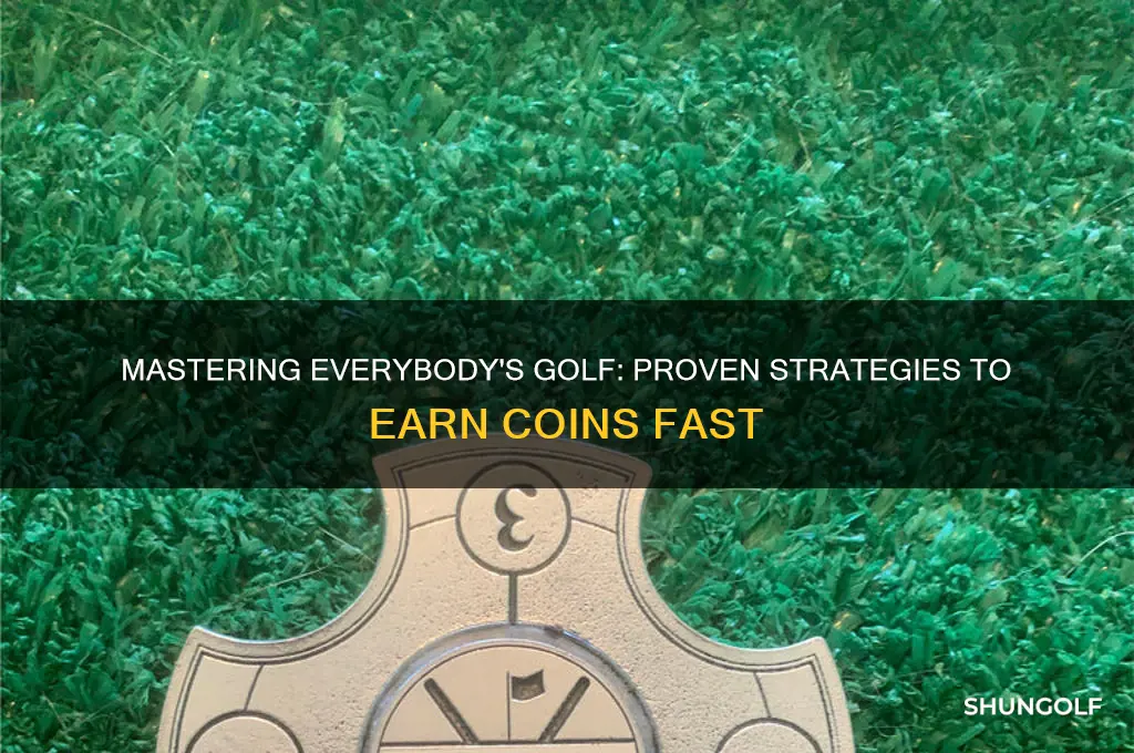 how to earn coins in everbody golf