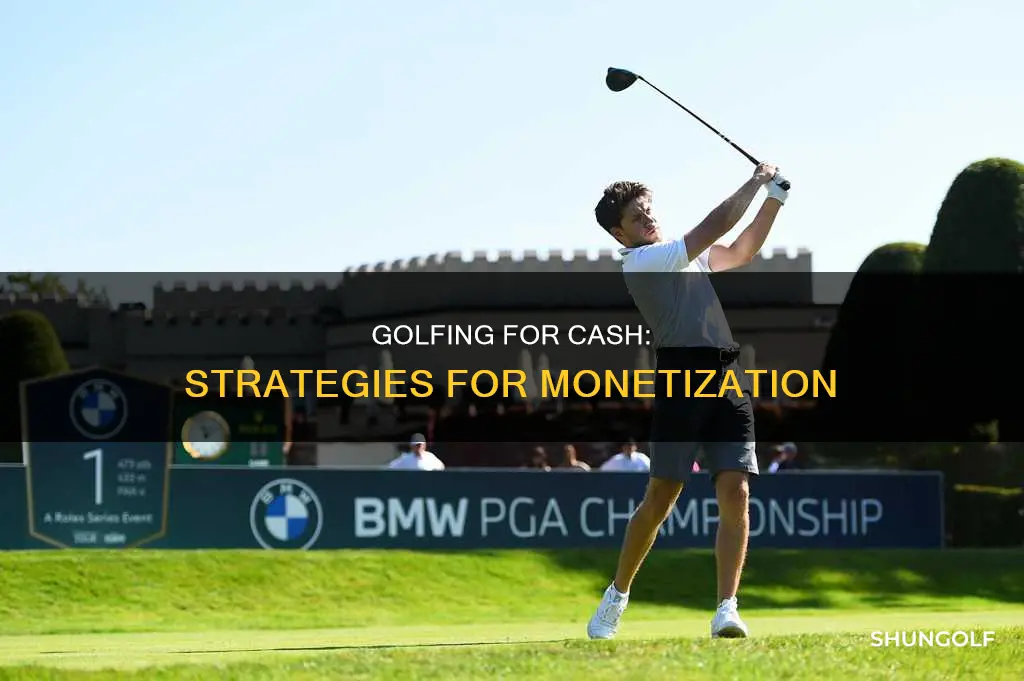 how to earn money from golf