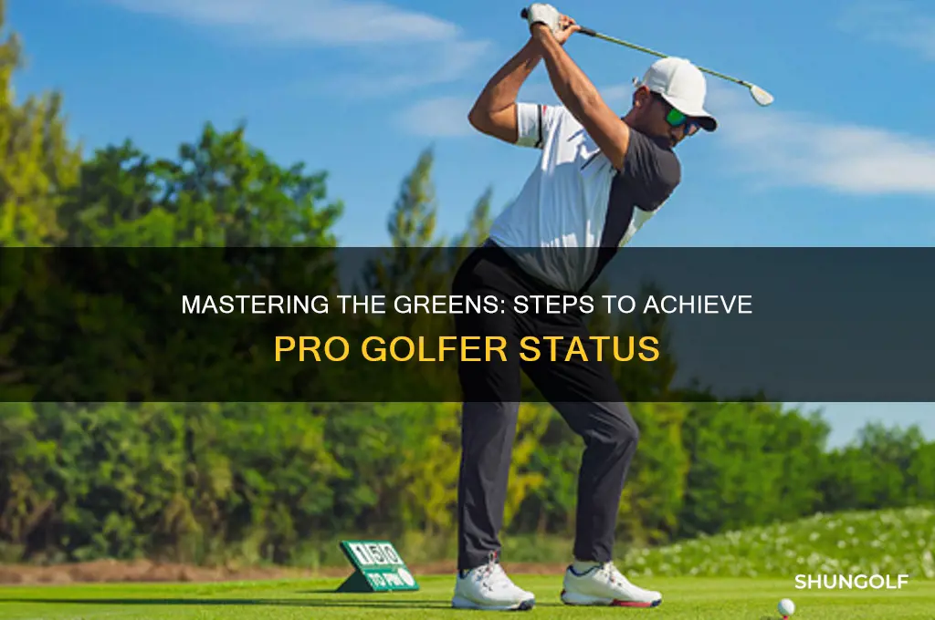 how to earn pro status in golf
