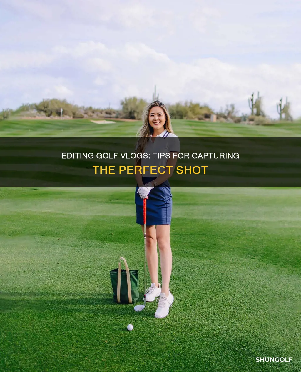 how to edit golf vlogs