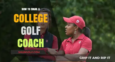 Mastering the Art of Emailing College Golf Coaches: Tips and Strategies