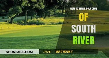 Mastering the Art of Emailing the Golf Club of South River