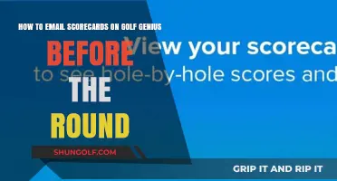 Efficiently Email Golf Genius Scorecards Before Your Round: A Quick Guide