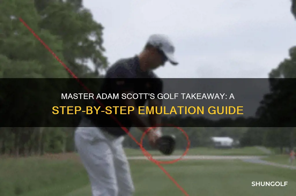 how to emulate golf takeaway of adam scott