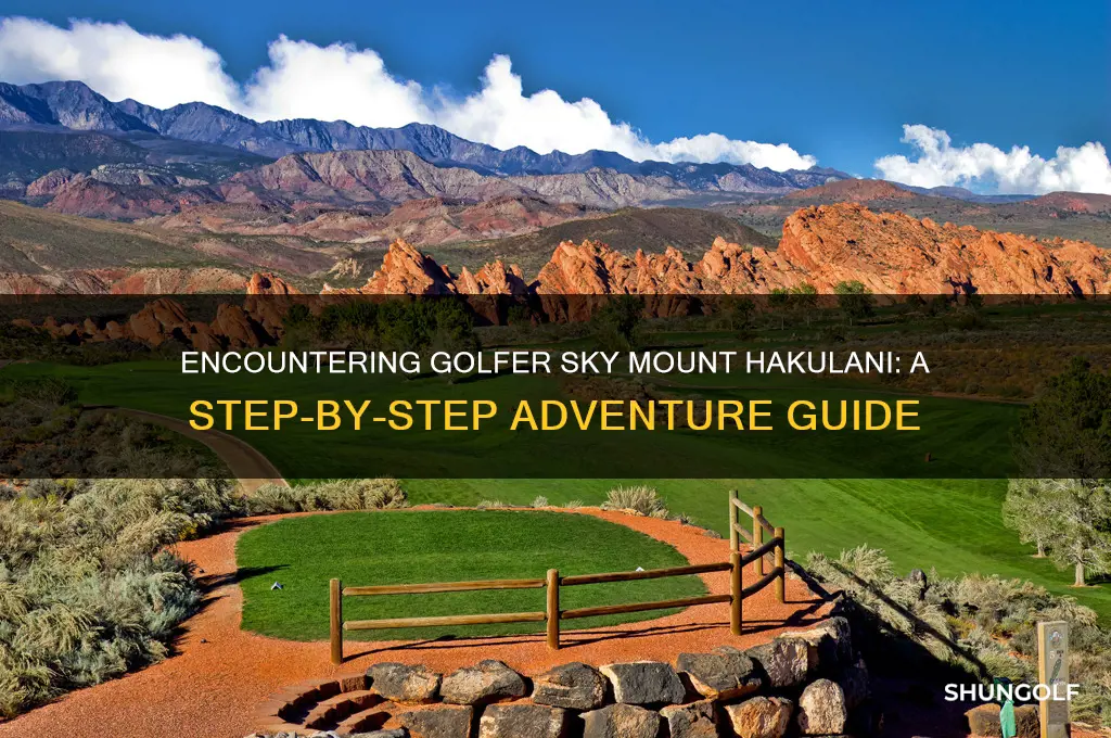 how to encounter golfer sky mount hakulani
