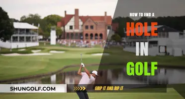 Mastering the Art of Ending a Hole in Golf: Tips and Tricks