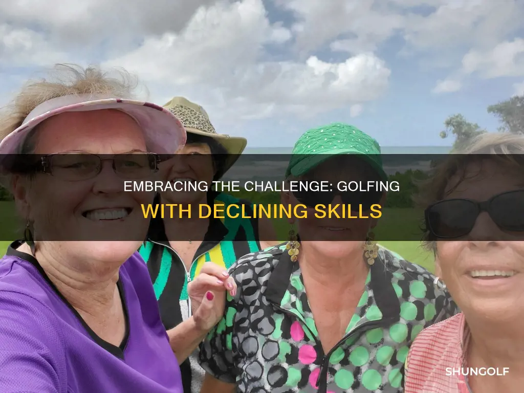 how to enjoy declining golf skills