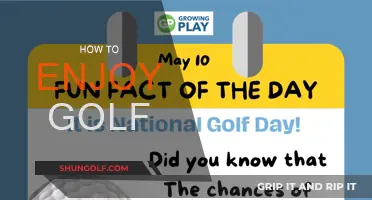 Golf: A Beginner's Guide to Enjoying the Game