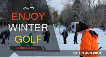 Winter Golf: Enjoying the Links in the Cold