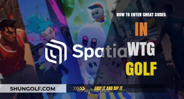 Mastering WTG Golf: A Guide to Entering Cheat Codes