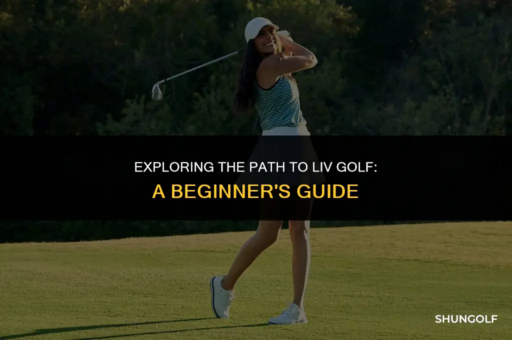 how to enter liv golf