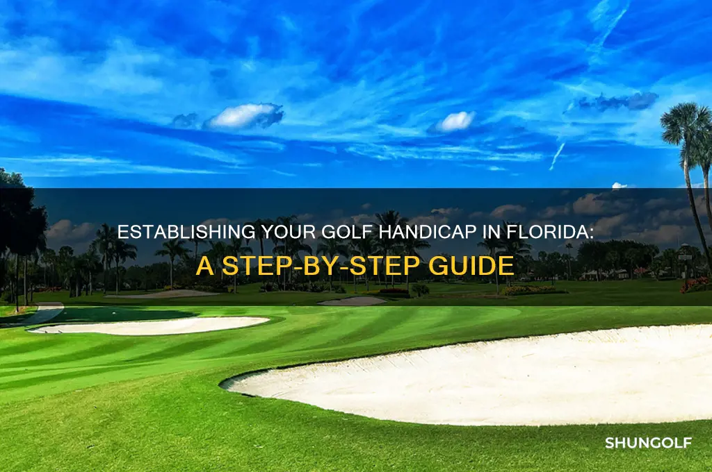 how to establish a golf handicap in florida