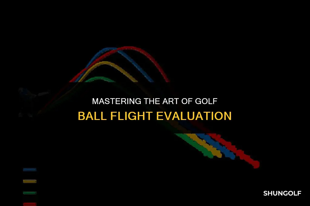 how to evaluate golf ball flight