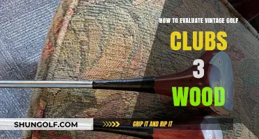 Evaluating Vintage Golf Clubs: A Guide to Assessing 3-Wood Quality