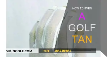 Golf Tan: How to Even Your Skin Tone