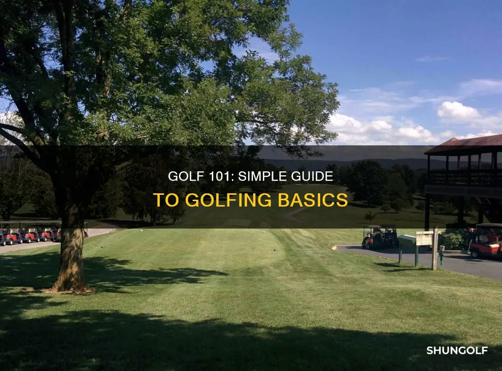 how to explain golf