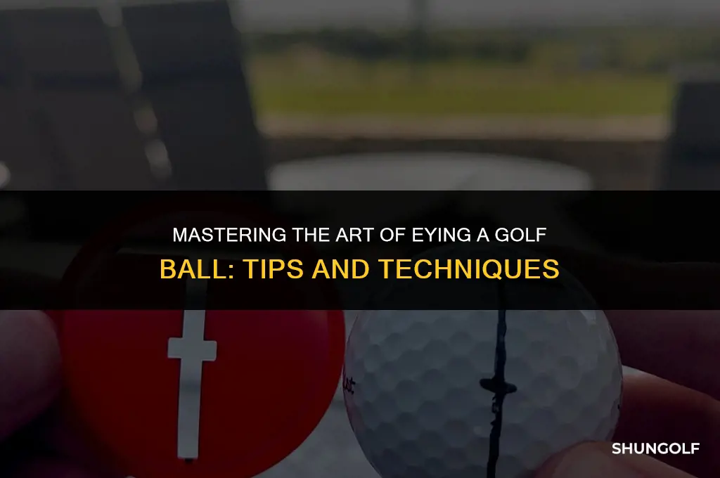 how to eye a golf ball