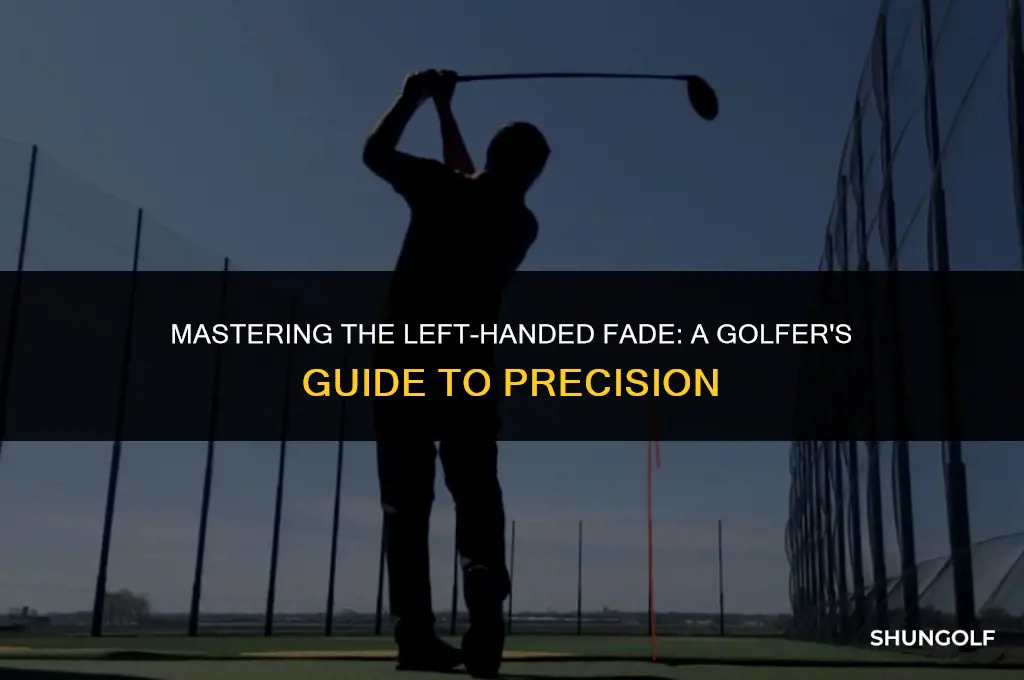 how to fade a golf ball left handed