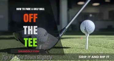 Mastering the Art of Fading a Golf Ball Off the Tee