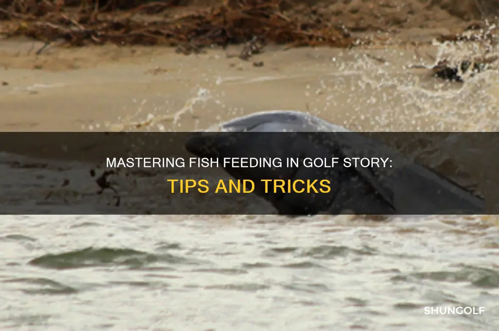 how to feed the fish in golf story