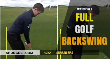 Mastering the Golf Backswing: Tips to Feel Full Extension and Power