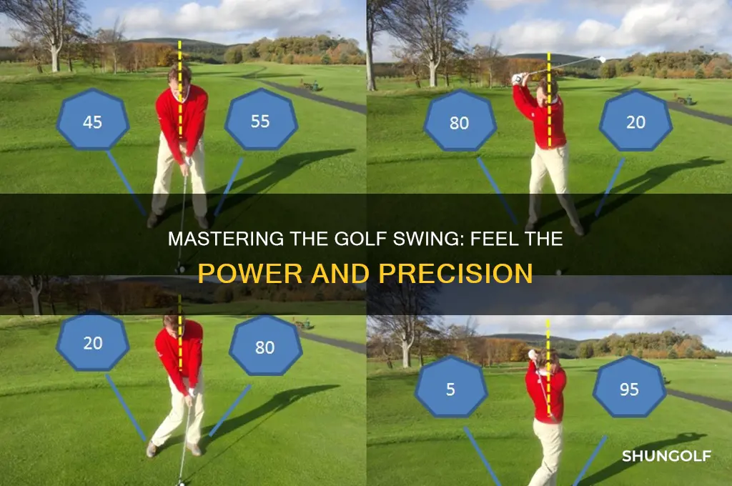 how to feel a real golf swi
