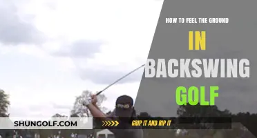 Mastering the Backswing: Ground Connection for Golfers' Consistency and Power