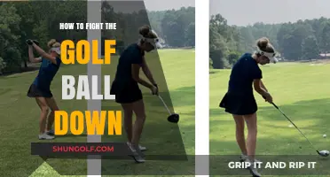 Mastering the Art of Hitting Down on the Golf Ball