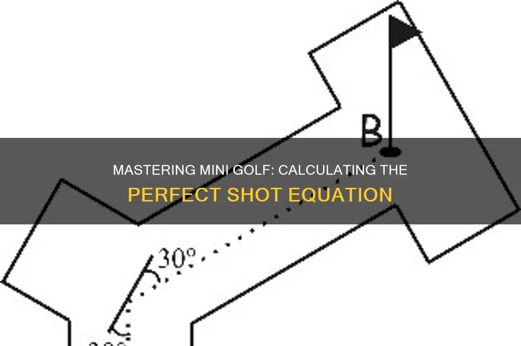how to figure equation for min golf