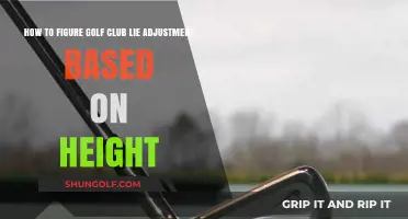 Master Golf Club Lie Adjustment: Height-Based Guide for Optimal Performance
