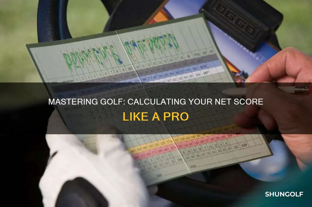 how to figure net score in golf