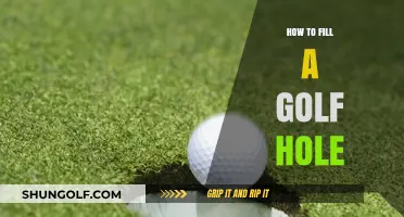 Mastering the Art of Filling Golf Holes: A Step-by-Step Guide