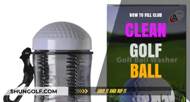 Mastering the Art of Cleaning Golf Balls for Optimal Club Performance