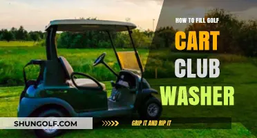 Mastering Golf Cart Club Washer Refills: A Simple Step-by-Step Guide