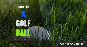 Unearthing the Perfect Swing: A Guide to Finding Your Golf Ball