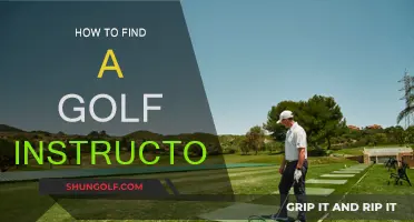 Finding the Right Golf Instructor for You