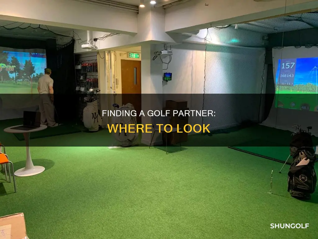 how to find a golf partner